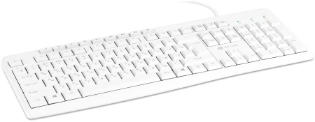 Клавиатура Оклик 305M белый USB Multimedia (1875227)