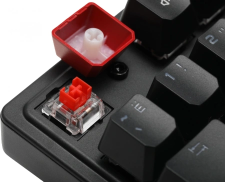 Клавиатура A4Tech Bloody S510R механическая черный USB for gamer LED (S510R USB FIRE BLACK/BLMS RED)