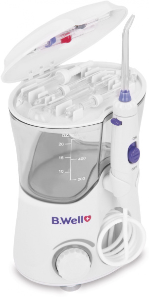 Ирригатор B.Well WI-922 7насад. белый/синий