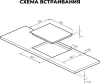 Индукционная варочная поверхность Lex EVH 640A BL черный