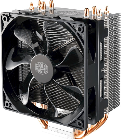 Устройство охлаждения(кулер) Cooler Master Hyper 212 LED Soc-AM4/1151/1200/2066 4-pin 9-31dB Al+Cu 130W 634gr LED Ret