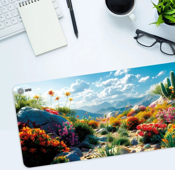 Коврик для мыши Cactus Desert landscape 900x400x3мм (CS-MP-PRO15XXL)
