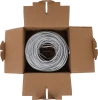 Кабель сетевой Buro BU-CCA-050-100m UTP 4 пары cat5E solid 0.50мм CCA 100м серый
