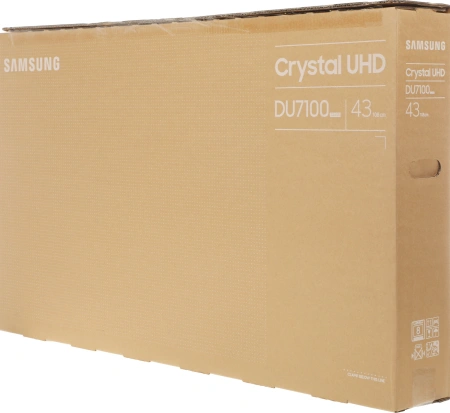 Телевизор LED Samsung 43" UE43DU7100UXRU Smart Series 7 титан/4K Ultra HD/60Hz/DVB-T2/DVB-C/DVB-S2/U