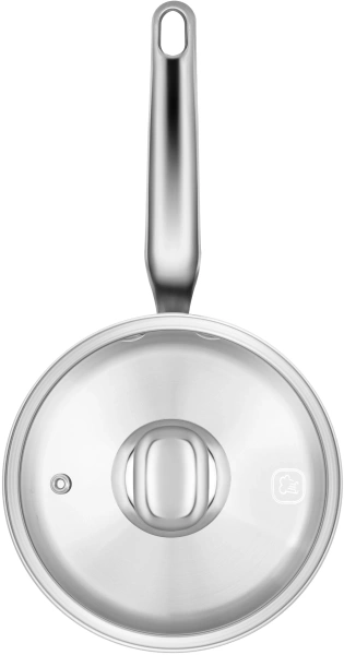 Ковш Rondell Merkur RDS-1222 1.3л. d=16см (с крышкой) стальной