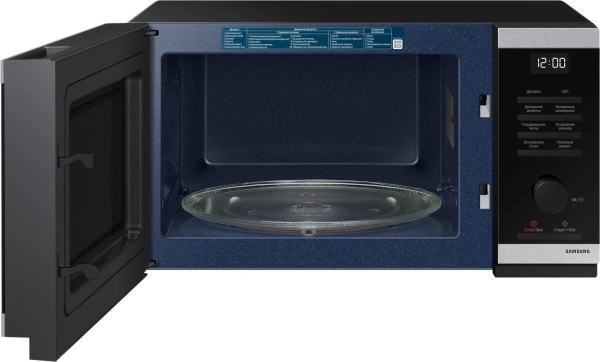 Микроволновая Печь Samsung MS23DG4504ATBW 23л. 800Вт нержавеющая сталь/черный