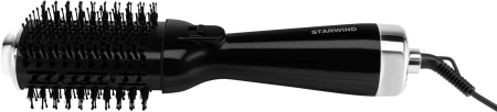 Фен-щетка Starwind SHB 7760 1200Вт черный/серебристый