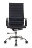 Кресло руководителя Бюрократ CH-883 черный эко.кожа крестов. металл хром
