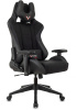 Кресло игровое Zombie VIKING 4 AERO Edition черный текстиль/эко.кожа с подголов. крестов. пластик