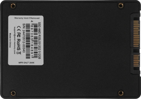 Накопитель SSD AMD SATA-III 512GB R3SL0512G2 Radeon R3 2.5"