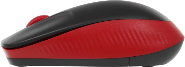 Мышь Logitech M190 черный/красный оптическая (1000dpi) беспроводная USB (2but)