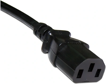 Шнур питания Lanmaster (LAN-PP13/SHA-3.0-BK) C13-Schuko проводник.:3x0.75мм2 3м 220В 10А (упак.:1шт)