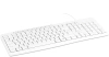 Клавиатура Оклик 305M белый USB Multimedia (1875227)