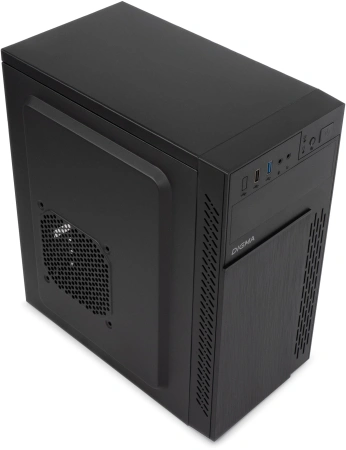 Корпус Digma DCC-MN301 черный без БП mATX 2xUSB2.0 audio