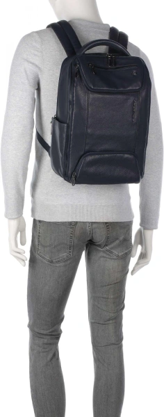 Рюкзак Piquadro Cronus CA6688S134/BLU синий кожа