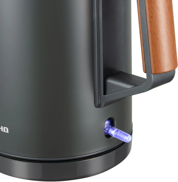 Чайник электрический Redmond KM236 1.7л. 2200Вт серый корпус: нерж.сталь