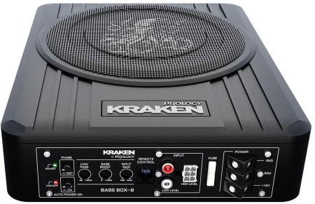 Сабвуфер автомобильный Prology Box-8 100Вт активный (20см/8")