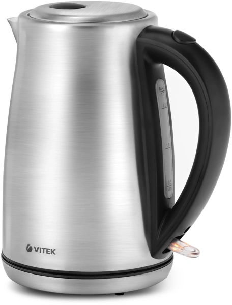 Чайник электрический Vitek VT-7020 1.7л. 2000Вт сталь корпус: нерж.сталь
