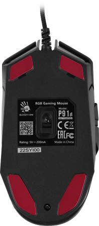 Мышь A4Tech Bloody P91s черный оптическая (8000dpi) USB (8but)