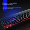 Клавиатура Оклик 935G RAGNAR механическая черный USB Multimedia for gamer LED (подставка для запястий)
