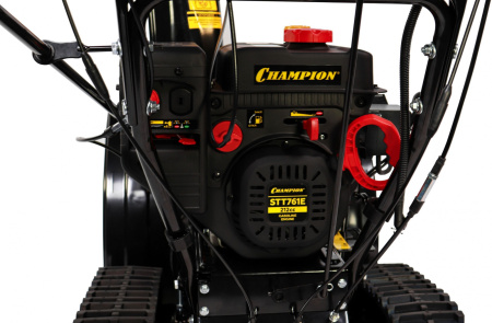 Снегоуборщик бензин. Champion STT761E 7л.с.