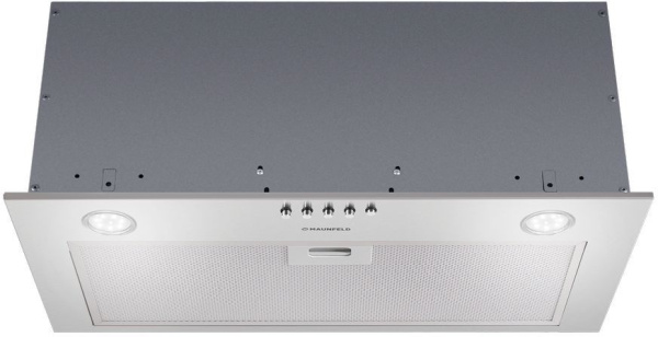 Вытяжка встраиваемая Maunfeld Crosby Power 50 нержавеющая сталь управление: кнопочное (1 мотор)