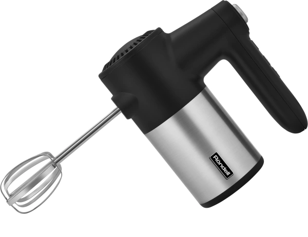 Миксер ручной Rondell RDE-1354 800Вт черный/серебристый