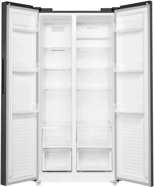 Холодильник Maunfeld MFF177NFSE нержавеющая сталь (двухкамерный)