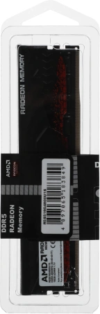 Память DDR5 16GB 4800MHz AMD R5S516G4800U1S Radeon R5 RTL PC4-38400 CL40 DIMM 288-pin 1.1В с радиато