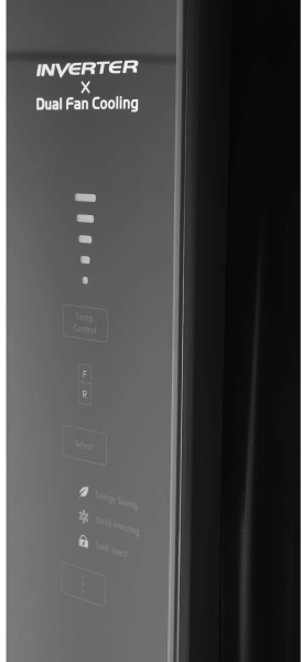 Холодильник Hitachi HRTN7489DF BSLCS 2-хкамерн. серебристый (HRTN7489DFBSLCS)