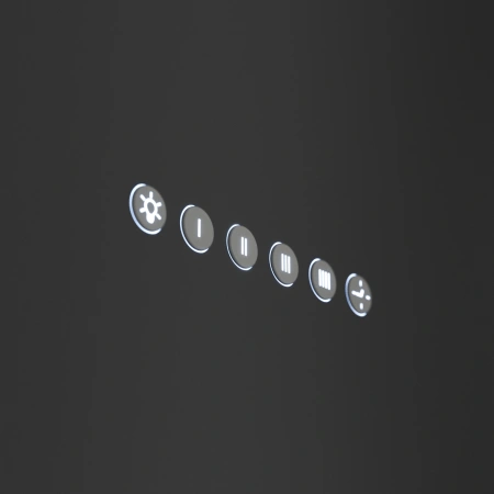 Вытяжка каминная Elikor Метеорит 60П-700-Э4Д черный управление: электронное (1 мотор)