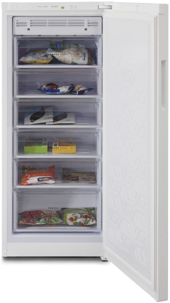 Морозильная камера Бирюса Б-6046SN белый