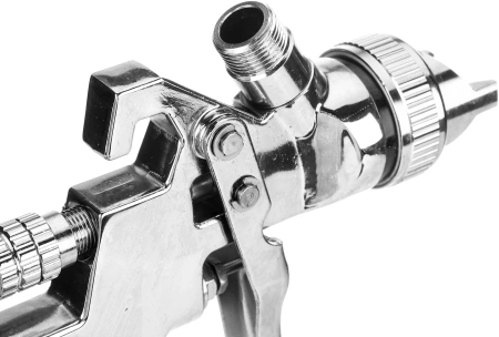 Краскораспылитель P.I.T. PSG600-A 240л/мин соп.:1.4мм бак:0.6л серебристый/белый