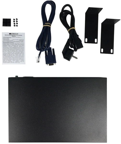 Коммутатор Origo OS3218 OS3218/A1A (L2) 16x1Гбит/с 2SFP+ управляемый