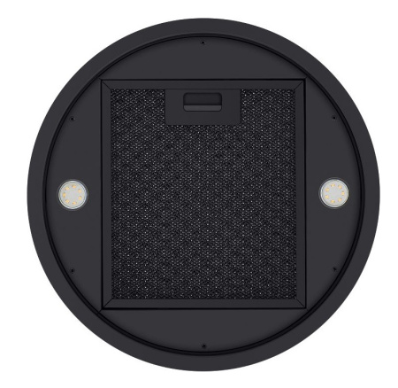 Вытяжка каминная Maunfeld Lee Isla 39 черный управление: кнопочное (1 мотор)