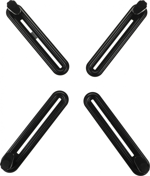 Кронштейн-адаптер для мониторов Arm Media LCD-M2 черный макс.7кг настольный поворот и наклон верт.перемещ.