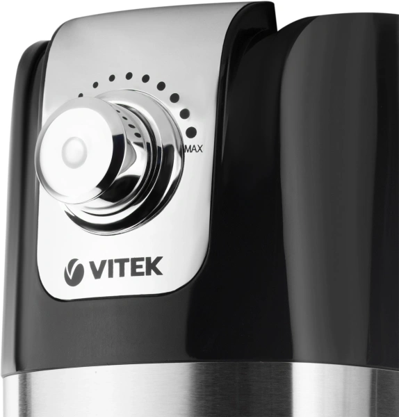 Кухонная машина Vitek VT-1434 планетар.вращ. 1000Вт черный