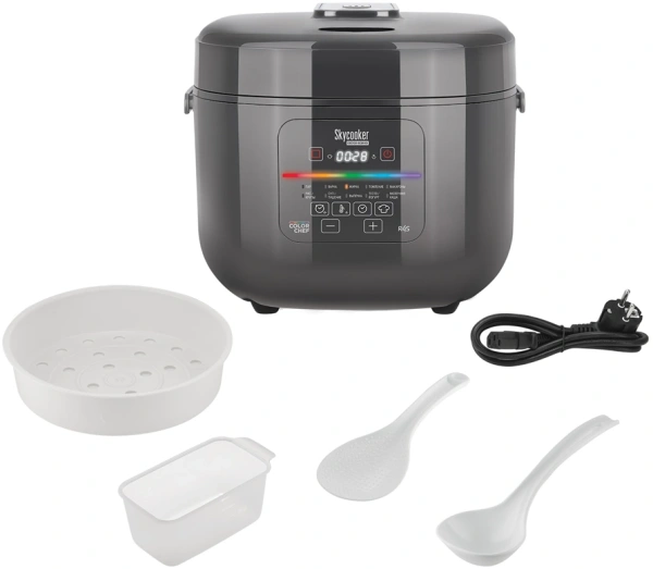 Мультиварка Redmond MC100S 5л 860Вт серый