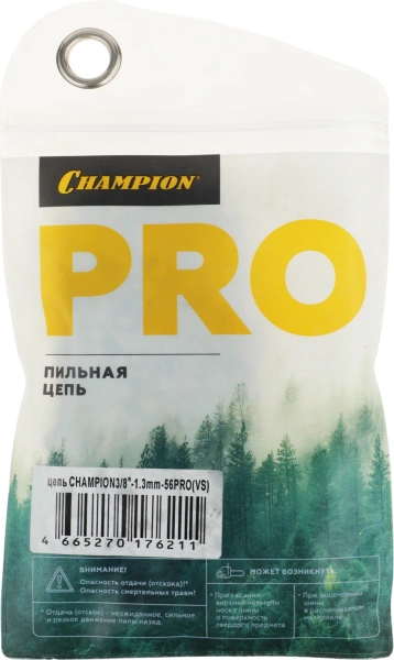 Цепь для цепных пил Champion A050-VS-56E 3/8" 56звеньев