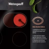 Варочная поверхность Weissgauff HV 642 BSG черный