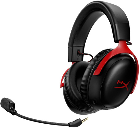 Наушники с микрофоном HyperX Cloud III черный/красный мониторные Radio (77Z46AA)