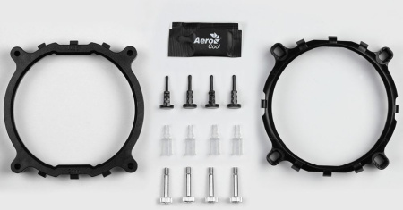 Устройство охлаждения(кулер) Aerocool Verkho 5 DARK Soc-AM4/1151/1200/2066 4-pin 15-27dB Al+Cu 150W 741gr LED Ret