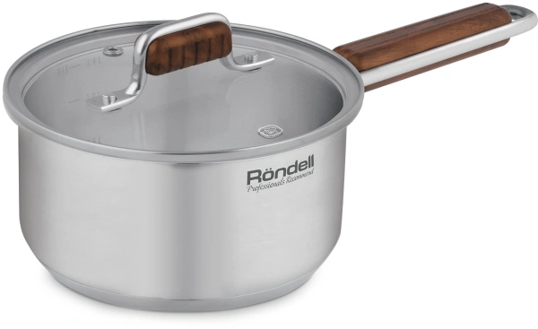Ковш Rondell Fjord RDS-1790 1.4л. d=16см (с крышкой) стальной