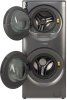 Стиральная машина Hyundai Proxima WMD9424 кл.:A+++ фронт. макс.:15кг (с сушкой) темно-серебристый