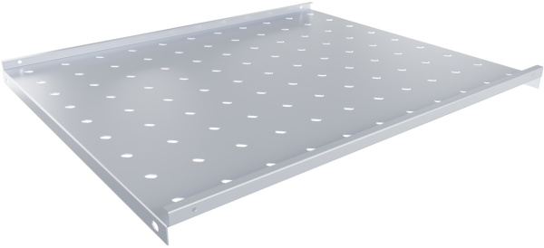 Полка стац. NTSS (NTSS-FSW-600) 1U 20кг. 19" 600мм серый (упак.:1шт)