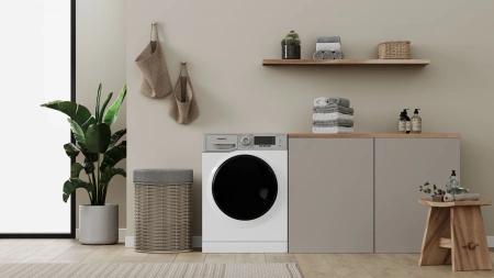 Стиральная машина Hotpoint NSD 7249 UD AVE RU класс: A-40% загр.фронтальная макс.:7кг белый инвертер