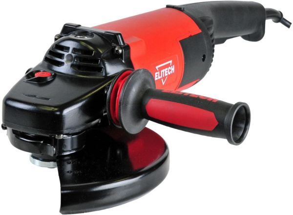 Углошлифовальная машина Elitech МШУ 2623Э 2600Вт 6600об/мин рез.шпин.:M14 d=230мм (E2213.015.00)