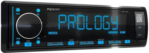 Автомагнитола Prology CMX-430 1DIN 4x55Вт AUX 3 (PRCMX430)
