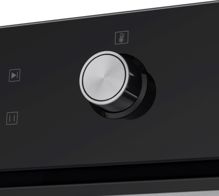 Духовой шкаф Электрический Maunfeld AEOH.749B черный/нержавеющая сталь