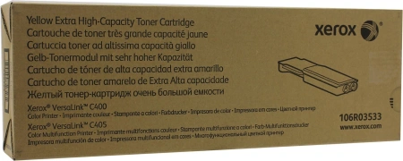 Картридж лазерный Xerox 106R03533 желтый (8000стр.) для Xerox VersaLink C400/ C405